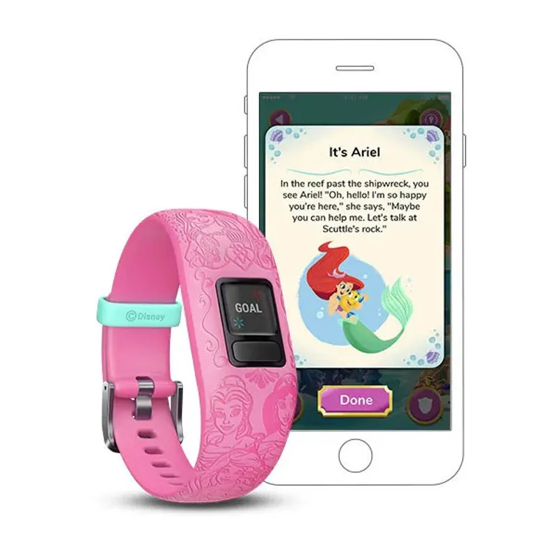 Garmin Vivofit Jr. 2 Fitness Activity Tracker Princess Pink-2
